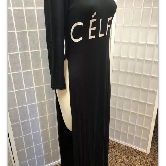 COPY - JC Fits, top, long, black, new,tunic style,sizeS.: - Picture 4 of 11